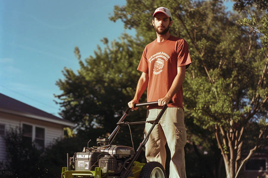 lawn mower machine